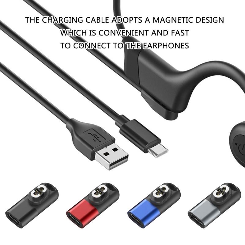 USB C Ladegerät Magnetischer Adapter Datenkabel für OpenSwim ProS710 Headsets Stromkabel 39.37in Typ C Ladekabel