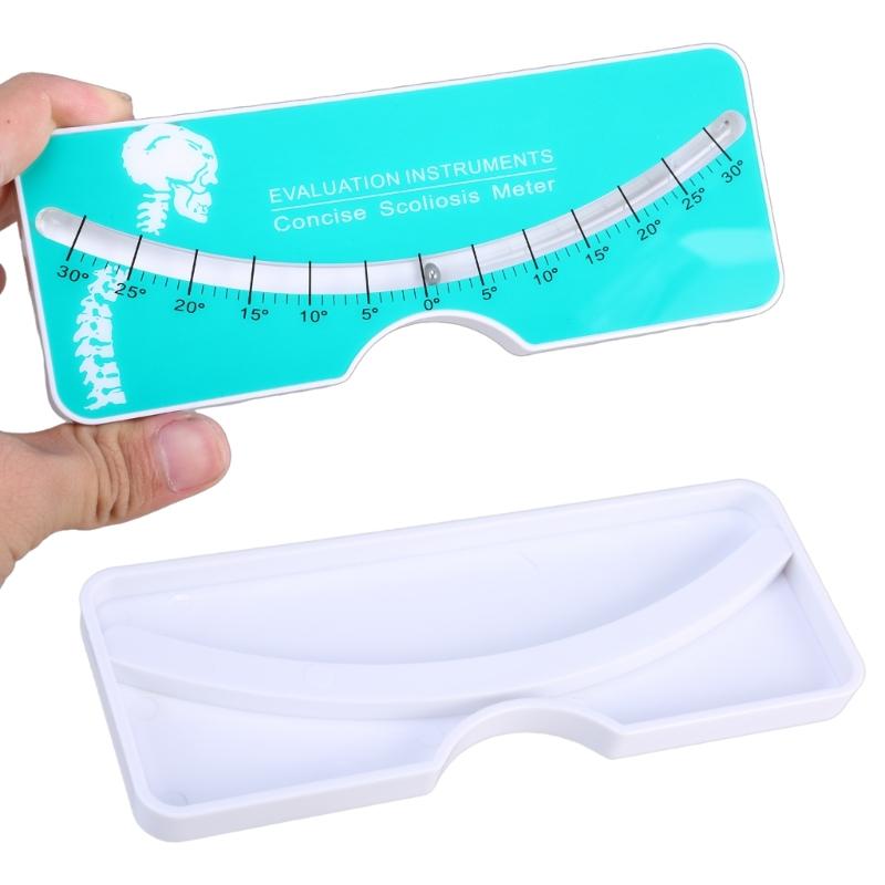 Scoliose Testmeter, Scoliose Meetinstrument 0-30° Meting Beoordeling Diagnose van Rug- en Wervelkolomscoliose