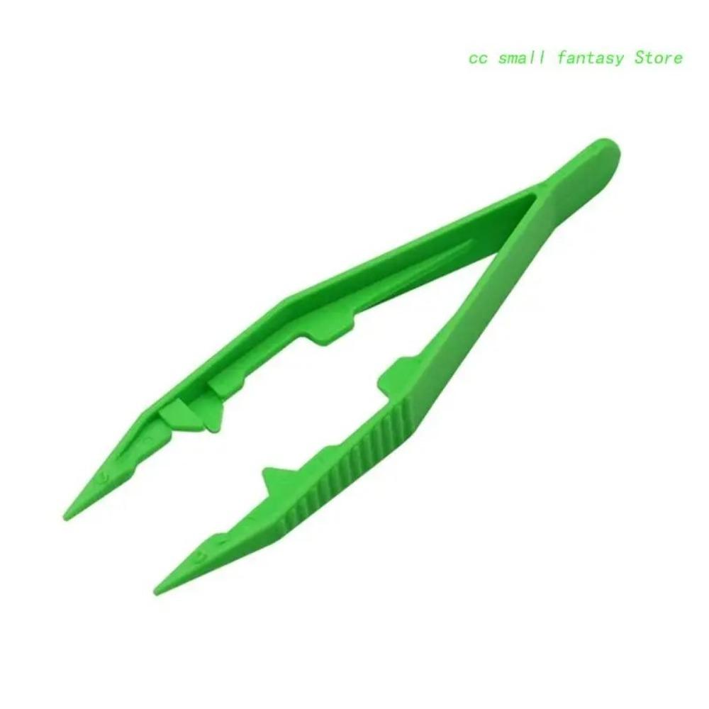1Pc Children DIY Toy Durable Kids Plastic Clip Baby Tweezers Toy Kids' Craft For Perler Bead Accessories DIY Tool