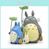 Harz Cartoon Totoro Miniatur Gartenszene Mit Blattdesign Für Heimdekoration Und Geschenk
