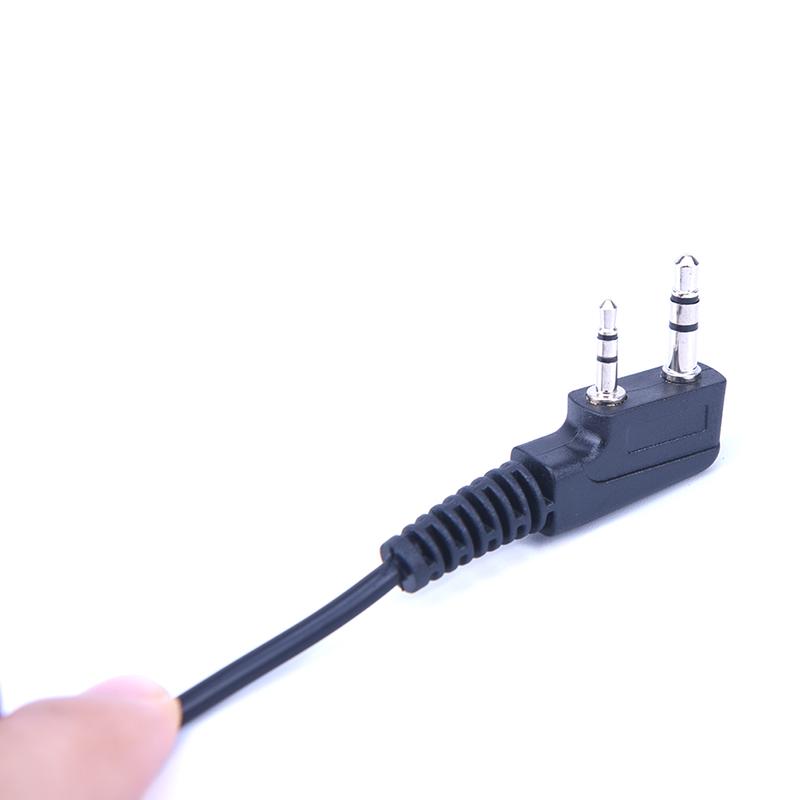 2 Pin Radio Walkie Talkie Mic Headset Earpiece Security Air Tube For Motorola