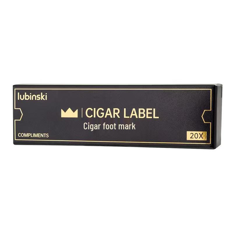 Naklejka naprawcza do cygar Lubinski - Przeciwwybuchowa, samoprzylepna etykieta na stopkę dla uszkodzonych cygar