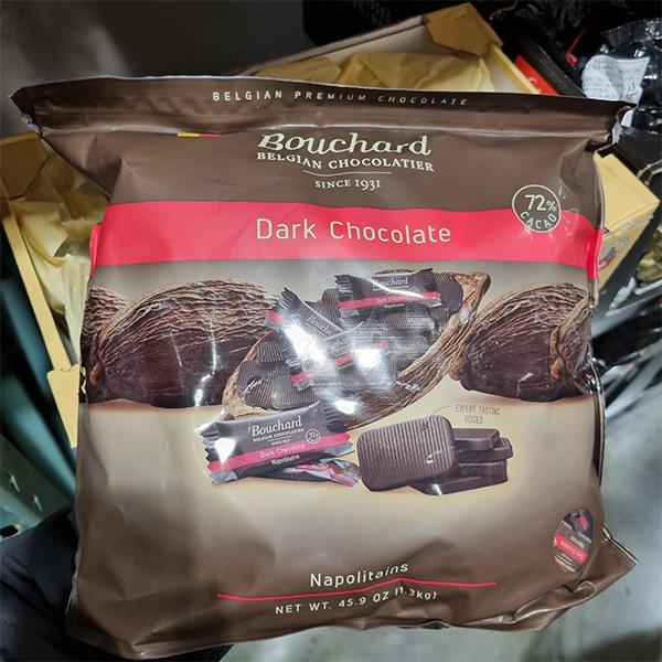 Bouchard Dark Chocolate 72% 1.3kg