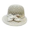 Sommer-Sonnenschutzhut Französischer Stil Gerollter Rand Sonnenschutzhut Outdoor Fischerhut Koreanische Mode Blumenhut für Damen