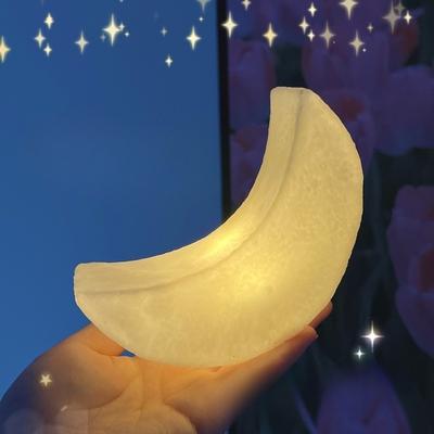 Creative Moon-shaped Night Light Props for Birthday Gifts To Female Friends, Bedside Decorative Items, and Ambient Lights