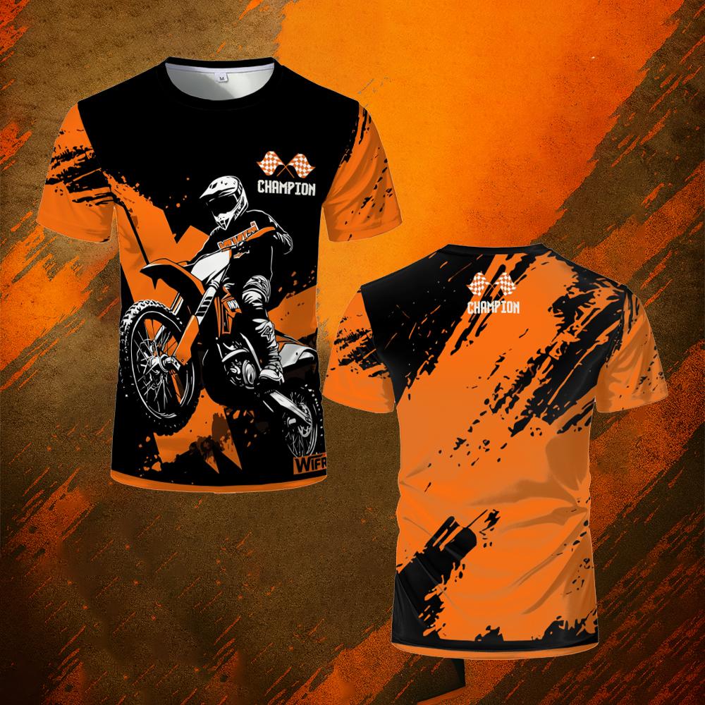 

Внедорожная футболка с 3D-принтом, повседневная, с индивидуальным принтом, уличная одежда Харадзюку, графическая, в стиле хип-хоп, мужская, с коротким рукавом 6XL