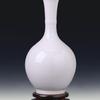 Jingdezhen White Ceramic Vase - Modern Minimalist Flower Arrangement Home Decor