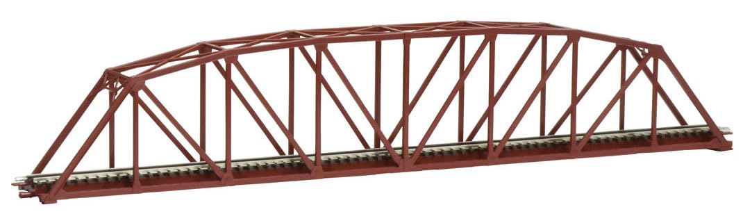 TOMIX N gauge curved chord truss bridge S420 F red 3278 model railway supplies single-track