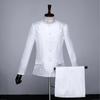 Men's Zhongshan Suit Embroidered Choir & Graduation Costume - Chinese Style
