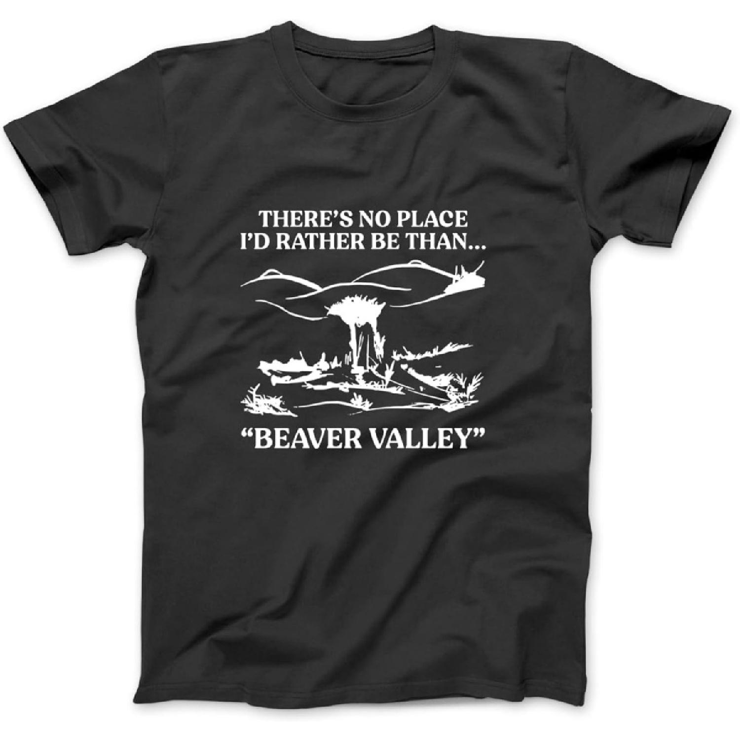 There s No Place I d Rather Be Than Beaver Valley Long Sleeve, T-Shirt, Sweatshirt, Hoodie for Men Women Kids Made in Canada Black S разноцветный