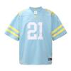 T-shirt Oversize Américain #21 Manches Courtes Été Homme Maille Séchage Rapide Respirant Rugby Basketball T-shirt Maillot de Sport