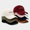Autumn and Winter New Corduroy Cap Women's Trend Letter Casual Sun Hat Couple Baseball Cap Tide