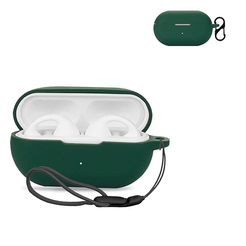 

For Ambie AM-TW02 / AM-TW01 for case cover [NOUKAJU] wireless earphones silicon protective case (With carabiner + strap included) ) Fall prevention