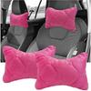 BWBWND 2PCS Pillow, Soft and Comfortable Pillow Cushion, Breathable Seat Headrest Neck Support To Relieve Driving Fatigue, Universal Car Accessories