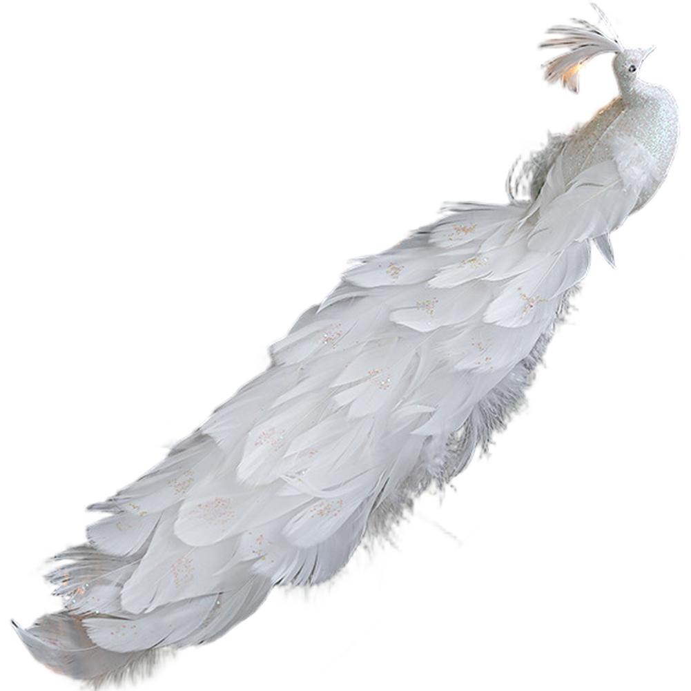 Christmas Tree Decoration Birds Colorful Feathers Artificial Birds Garden Branch Christmas Decoration Feather Bird Christmas Tre