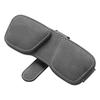 Sunglass Holder For Car Double Clip, Sunglasses Clip For Car Visor, Magnetic Leather For Car Visor, Cars Sun Visor Ticket Clip