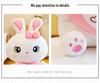 Couple Hugging Heart Rabbit Plush Doll - Creative Pillow Gift for Girlfriend's Birthday