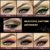 European And American Glitter Self Adhesive Eyeshadow Stickers Double Eyelid False Eyelashes Waterproof Party Eye Makeup Stickers