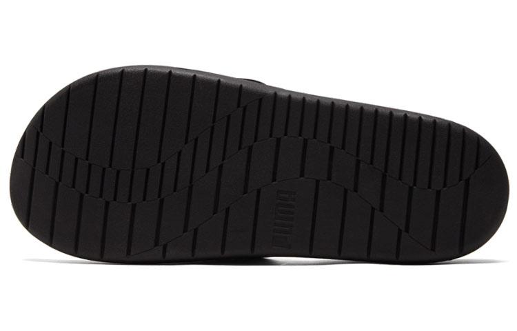 Puma Softride Slide 'Black White' 382112-01