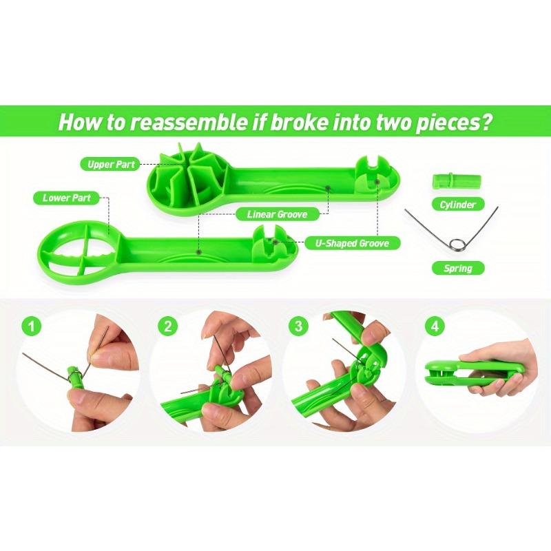 1pc, Grape Cutter, Tomato, Cherry, and Strawberry Cutter, Green Multi-functional Fruit and Vegetable Cutter, Bladeless Design, Kitchen Gadgets