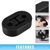ACROPIX Car Exhaust Hanger Rubber Muffler Bracket Mount with 2