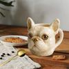 French Bulldog Mug Handmade Coffee Cup Novelty Tea Milk Mug Personalized Drinkware Gifts for Dog Lovers