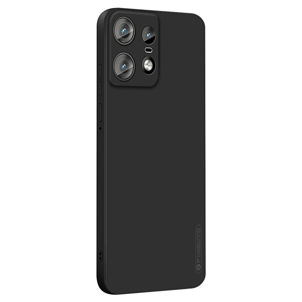 PINWUYO JK Touching Series For Motorola Edge 50 Pro 5G Case TPU Phone Cover Fiber Lining Drop Protection