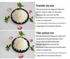 Soy Wax Candle Kit: DIY Materials for Handmade, Smokeless, Festive Scented Candles with White Beeswax.