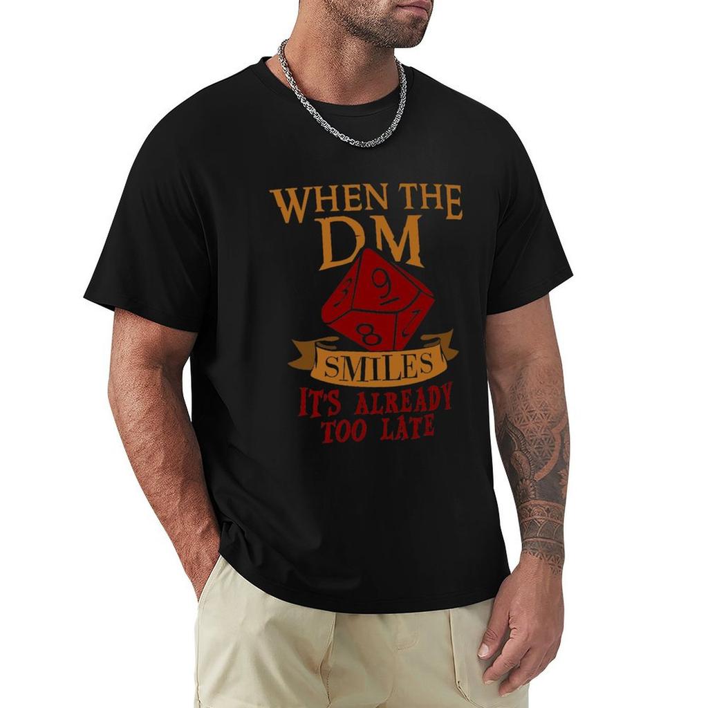 Dungeon Master Gift Dungeon Master Shirt Geeky Gift When The Dungeon Master Smiles Shirt DM Gift Board Gamer Gift Boa TShirt