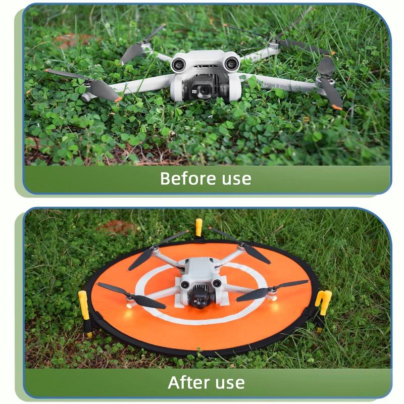 

40/55/75 CM Foldable Landing Pad for DJI Avata 2/Mavic 3 Pro/2/Mini 2/MINI 3 PRO/Mini 3/Air 2S/FPV Drone Parking Accessory