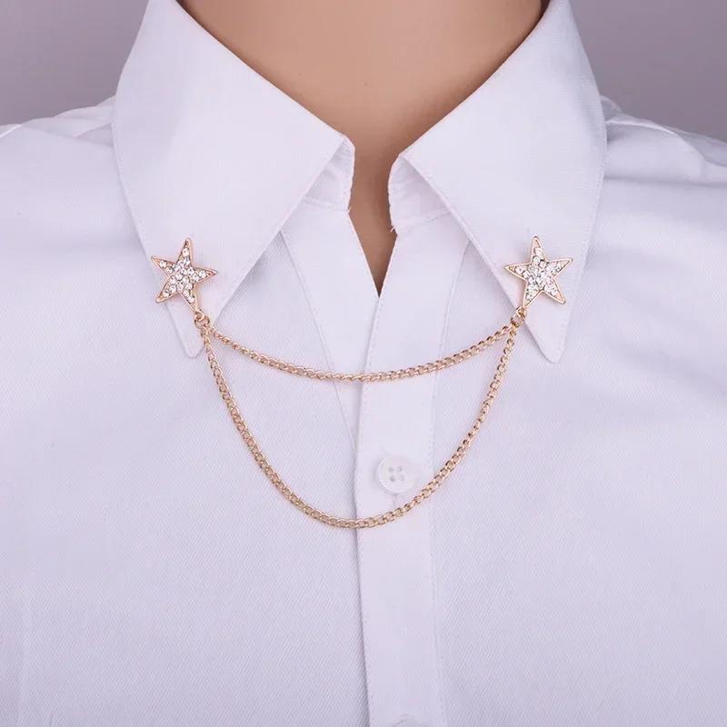 I-Remiel Vintage Driehoek Kroon Kraagspeld voor Mannen Vrouwen - Uitgesneden Broche Embleem Sieraden voor Shirt Pak Accessoires