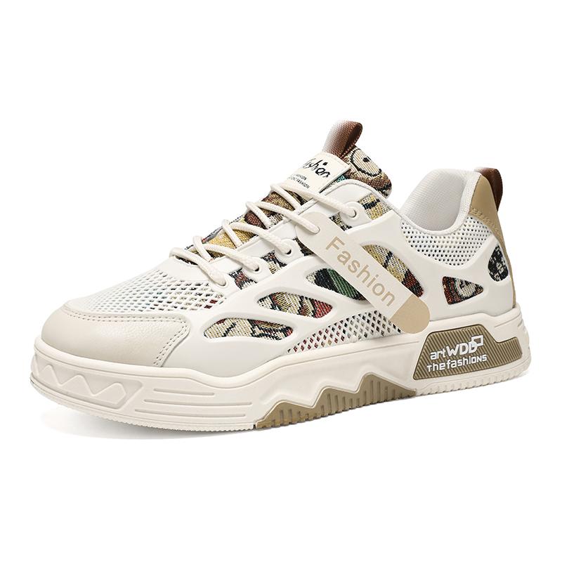 2024 Men's Low-top Sneakers Trendy Breathable Canvas Shoes Men's Outdoor Leisure All-match Running Shoes Zapatillas De Hombre
