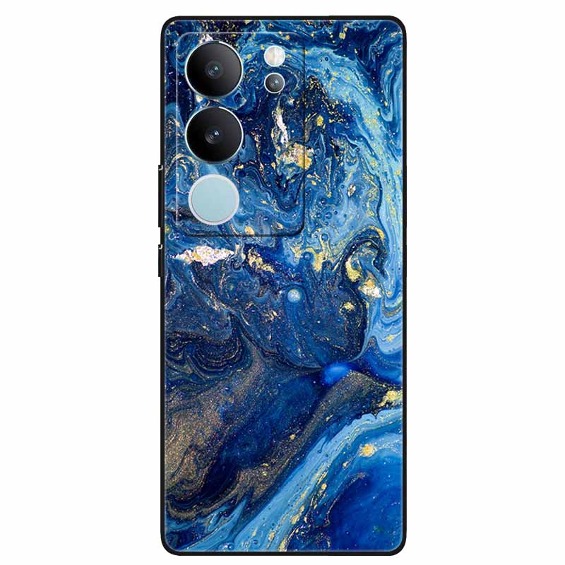 Phone Cases For Vivo V29 5G Cover 2023 Silicone Soft Lovely Marble Printing Coque for Vivo V29 V 29 V2250 Back Coque 6.78'' Etui