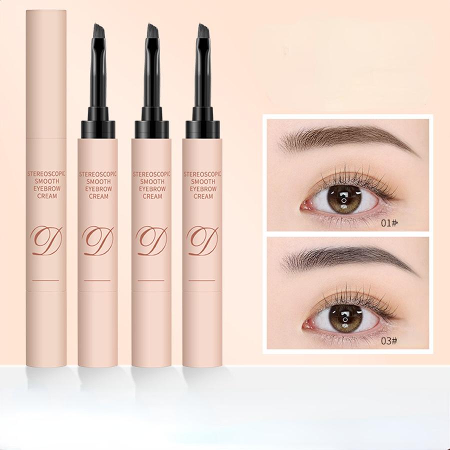 

Краска для бровей, гладкий цвет, удерживающий трехмерный натуральный дикий карандаш для бровей, долговечный карандаш для бровей, водонепроницаемый, без растушевки макияжа