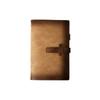 A6 PU Leather Binder Notebook Refillable Meeting Minutes Notebook Loose Leaf Notebook  Work