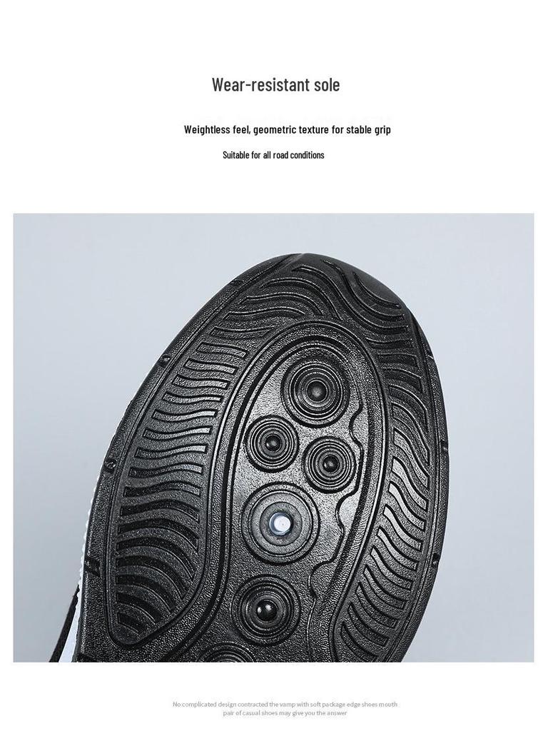 Men's Summer Slip-On Loafers - Soft Sole, Comfortable Flyknit Mesh, Breathable Casual Dad Shoes