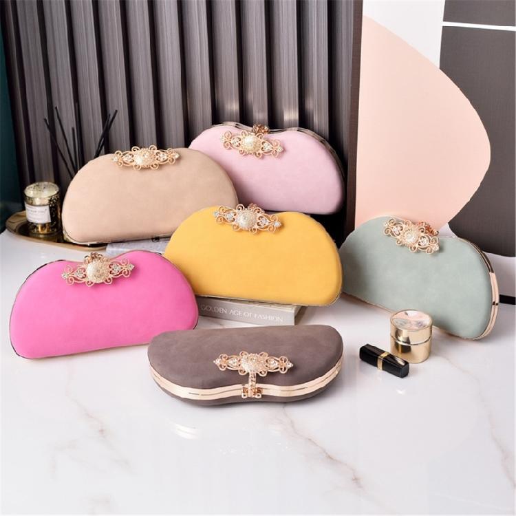 Women Girl Formal Evening Bag with Chain Banquet Purse Female Cocktail Handbag