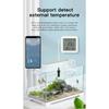 Tuya Zigbee WiFi Temperature Humidity Sensor 1M External Sensor Cable Probe APP Remote Control Work With SmartLife Yandex Alexa