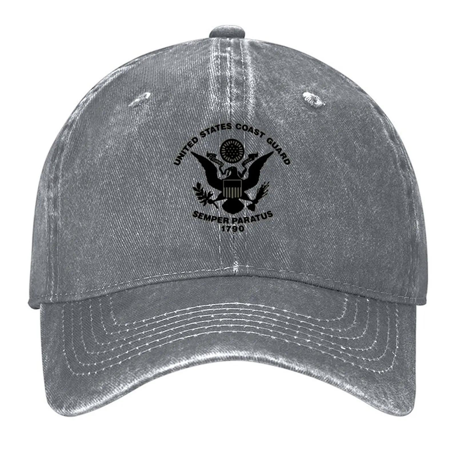 New United States Coast Guard Baseball Cap Sports Cap fishing hat Sunscreen birthday Women Unisexs