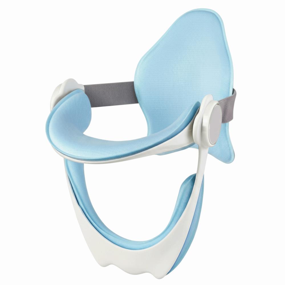 

Soft Neck Brace Comfortable Neck Support Sleeve Durability Adjustable Neck Support Frame Home синій