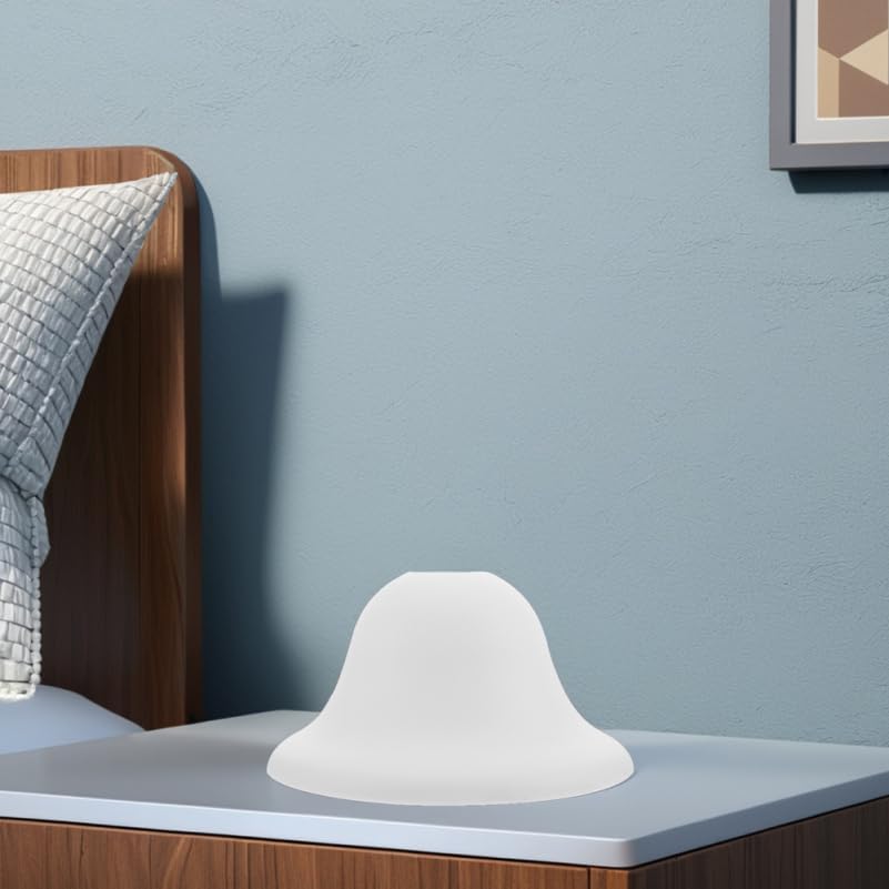 Lamp Shades for Floor Lamps : 2Pcs Plastic Round Mushroom Lampshade Pendant Light Shade for Home Decoration, 7.47X7.47X3.93in (White)