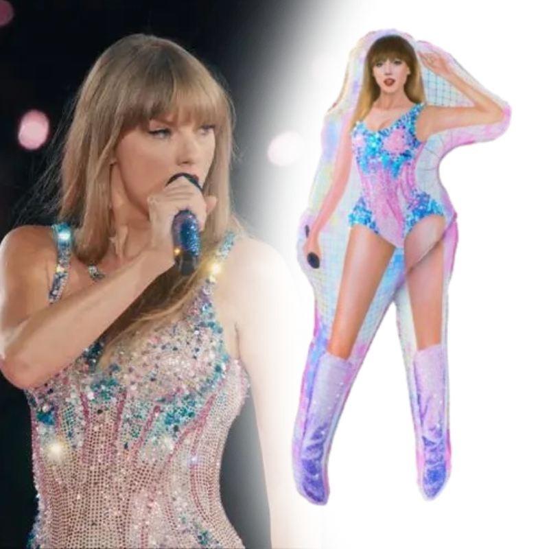 Elegant Taylor Swift Themed Aluminum Foil Balloon For Parties And Celebrations