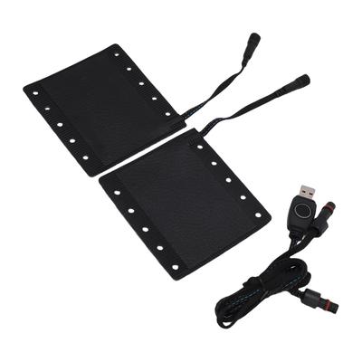 USB Heated Motorcycle Grips Cover Fast Heating Handlebar Universal ATV Hand Warmers 3 Heat Settings IP67 Water Proof