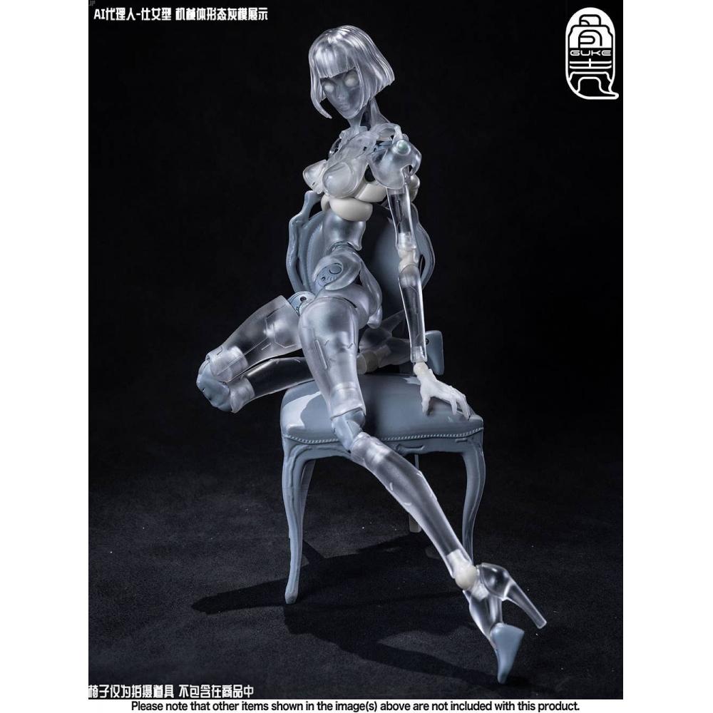 Null 1 12 Ai Agent mAiden Type C1 Transparent Ver. Movable Figure Body