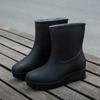 Long Zhan Low-Cut Waterproof Non-Slip Work Rain Boots