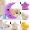 Colorful Illuminated Plush Pillows In Adorable Star Moon And Heart Shapes For Kids