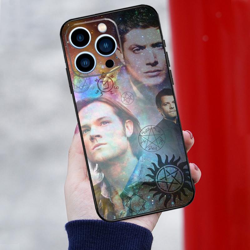 Supernatural TV Show Phone Case For iPhone 16 Pro Max 12 13 Mini 11 14 15 Pro Max XR 15 16 Plus 16e Cover Shell