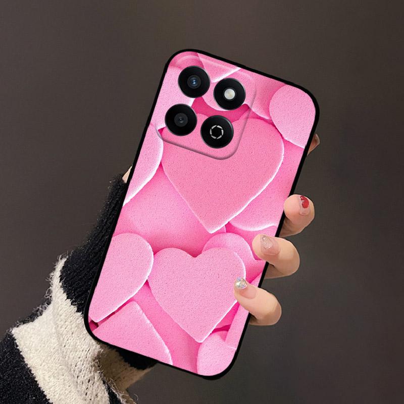 

For Honor 200 Smart Case Luxury Fashion Painted Soft Protective Silicone Cases For Honor X7C Back Cover Phone Shell Fundas Coque For Honor 200 Smart