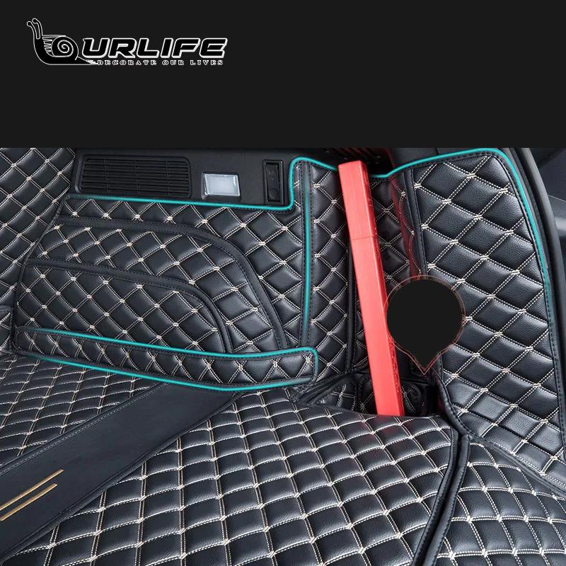 Car Trunk Mats Accessories Interior ECO Friendly Leather For Car Floor Mat Trunk Carpet Beige For Haval Dargo  2022