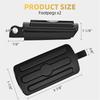 For Davidson For Motorcycle Foot Pegs, 10Mm Highway Passenger Footpegs For Touring Street Glide Softail Dyna Sportster